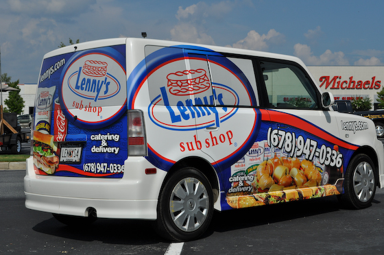 Thumbnail image for commitment to marketing + rolling billboards = top of mind