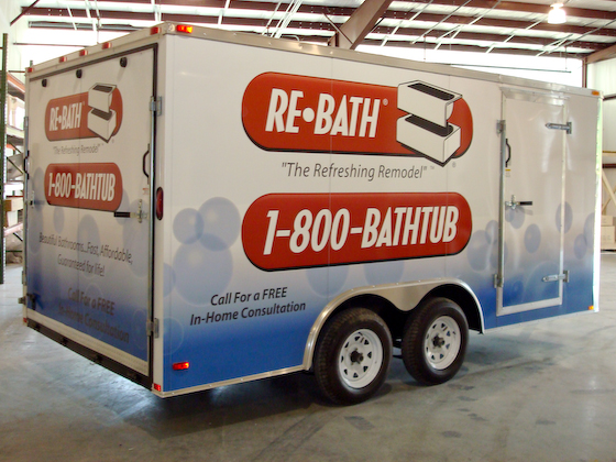 Post image for trailer wrap adds to marketing presence of existing fleet