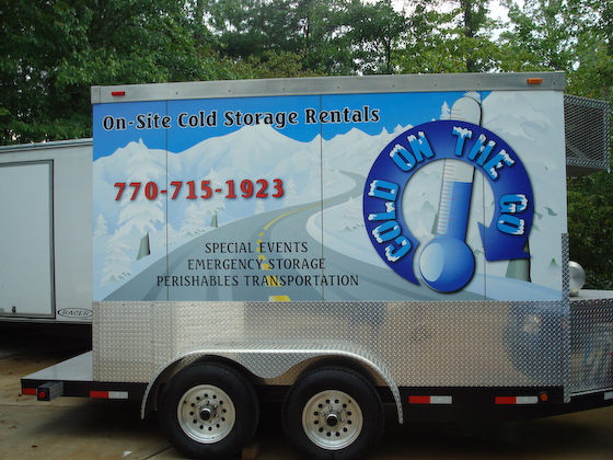 Thumbnail image for unique storage offering uses fleet wraps to gain more business