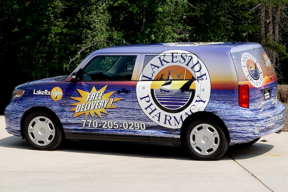 Post image for pharmacy can’t hide in wrapped Scions