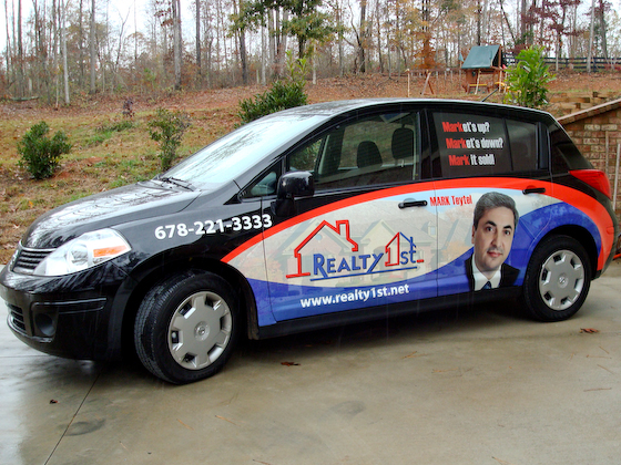 Post image for partial wrap saves money and creates impact