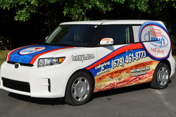 Thumbnail image for franchise maintains brand consistency through vehicle wraps