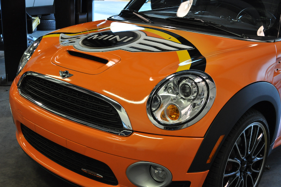 Thumbnail image for orange MINI wrap follows green and makes another big impact