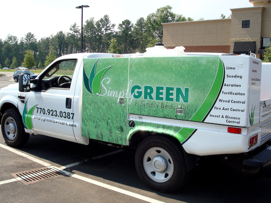 Lawn Care Truck Wraps