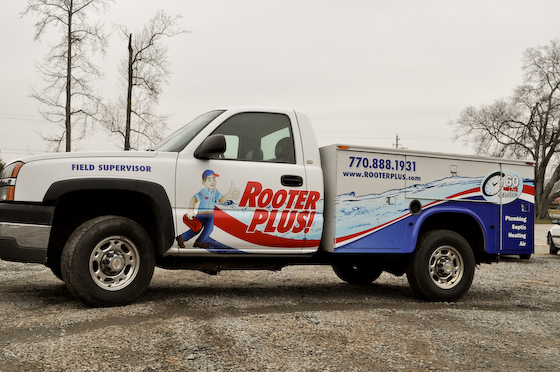 Post image for wrapped truck in the field means impressions across town