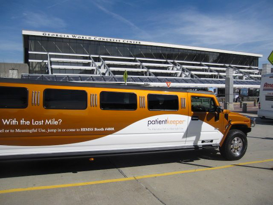Thumbnail image for Hummer limo wraps make big impact at trade show