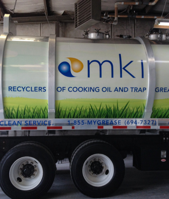 Restaurant industry tanker decals