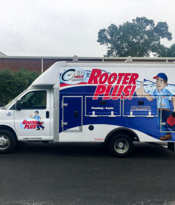 rooterplus-service-van-wrap