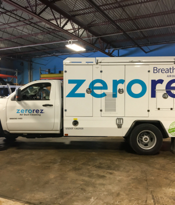 Zerorez vehicle branding