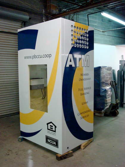 ATM wraps identify bank brands and help customers - In-Depth Wraps